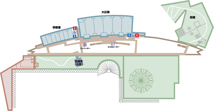 2F フロアーマップ2F